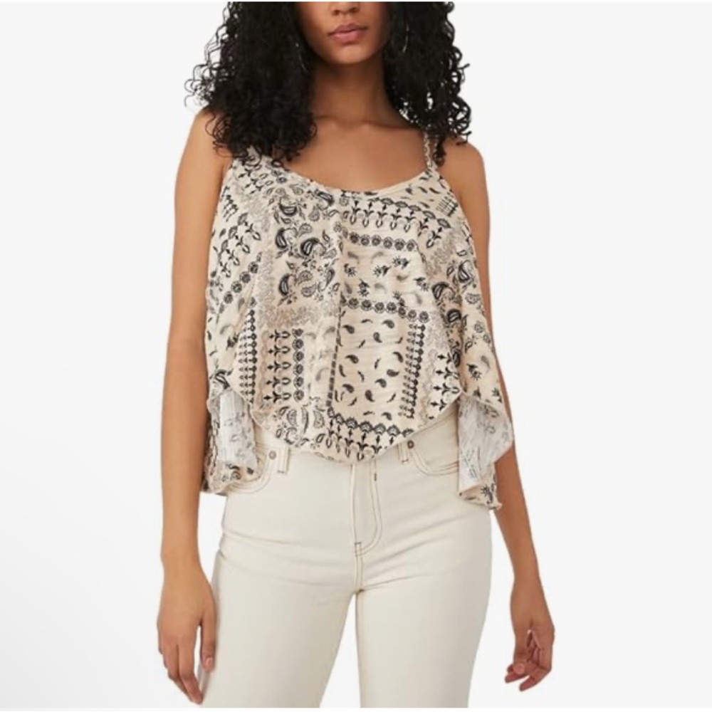 Free People Hey Girl Tank Top Size Medium